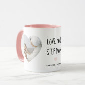Personalisiertes Stiefmutter-Foto Custom “Liebe di Tasse (Vorderseite Links)