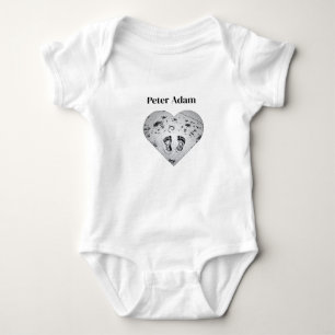Personalisiertes Stier-Baby-Body Baby Strampler