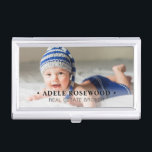 Personalisiertes stilvolles Foto Visitenkarten Dose<br><div class="desc">E-Mail an JMR._Designs@yahoo.com ,  wenn Sie Hilfe benötigen oder besondere Wünsche haben.</div>