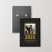 Personalisiertes Stolz Bruder Absolvent Button (Vorderseite/Rückseite)