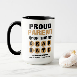 Personalisiertes stolzes Muttertier des Absolvente Tasse