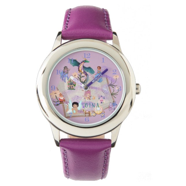Personalisiertes Story Book Armbanduhr (Vorderseite)