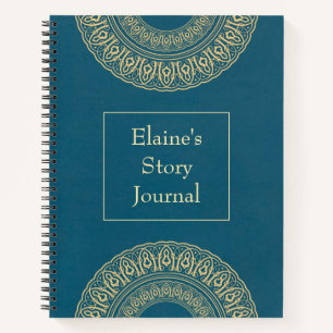 Personalisiertes Story Writing Journal Notizblock