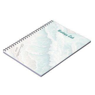 Personalisiertes Strand-Themen-Notizbuch Notizblock