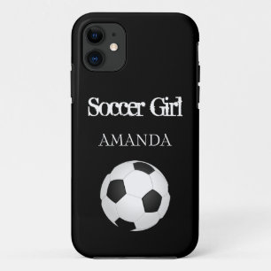 Personalisiertes Strandhandtuch-Geschenk mit Fußba Case-Mate iPhone Hülle