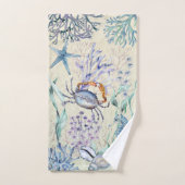 Personalisiertes Strandleben Badhandtuch Set (Handtuch)