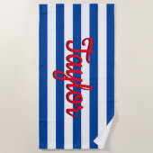 Personalisiertes Strandtuch (Vorderseite)