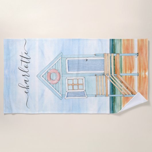 Personalisiertes Strandtuch (Vorderseite)