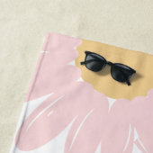 Personalisiertes Strandtuch (Beispiel)