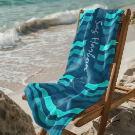 Personalisiertes Strandtuch