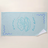 Personalisiertes Strandtuch "Last Rodeo" (Vorderseite)