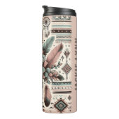 Personalisiertes Südwest-Traumfänger-Design Thermosbecher (Nach rechts gedreht)