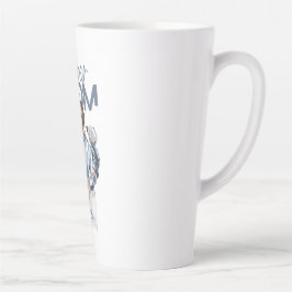 Personalisiertes Super-Mama-Geschenk mit Sohn und  Milchtasse