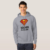 Personalisiertes Superman-Logo Hoodie (Vorne ganz)