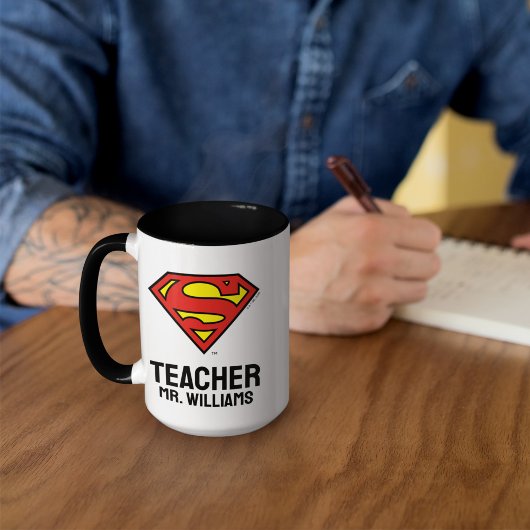 Personalisiertes Superman-Logo Tasse