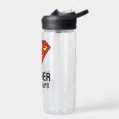 Personalisiertes Superman-Logo Trinkflasche (Links)