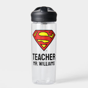 Personalisiertes Superman-Logo Trinkflasche