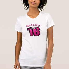 Personalisiertes Süß 16 T-Shirt