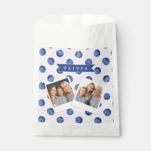 Personalisiertes Süßes Blaubeer-Aquarell-Geschenk  Geschenktütchen