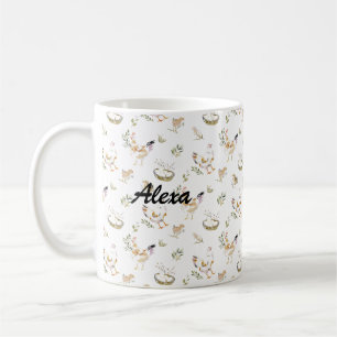 Personalisiertes süßes Huhn   Farmtier  Kaffeetasse