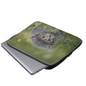 Personalisiertes Süßes Kätzchen Laptopschutzhülle (Vorne Knopf)