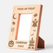 Personalisiertes Süßes oder Saures Halloween Geätzte Rahmen (Links)