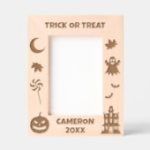Personalisiertes Süßes oder Saures Halloween Geätzte Rahmen (Vorderseite)