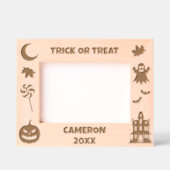 Personalisiertes Süßes oder Saures Halloween Geätzte Rahmen (Vorderseite)