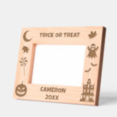Personalisiertes Süßes oder Saures Halloween Geätzte Rahmen (Links)