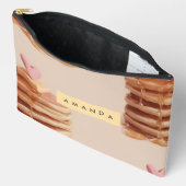Personalisiertes Süßpancake-Muster Zubehörtasche (Offen)