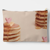 Personalisiertes Süßpancake-Muster Zubehörtasche (Rückseite)