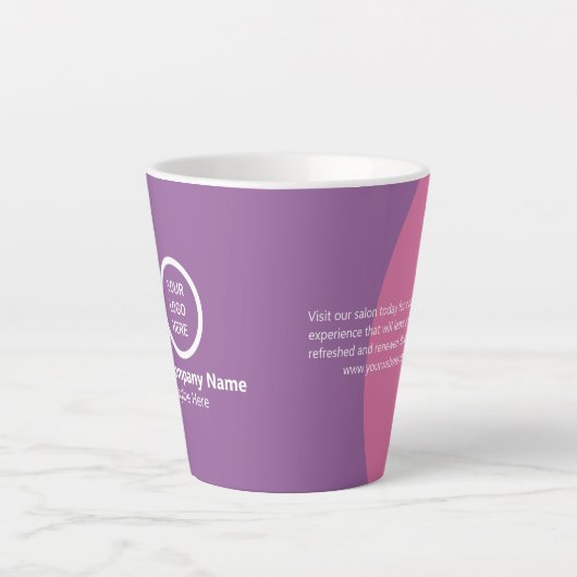Personalisiertes Swag-Logo für ein benutzerdefinie Milchtasse (Vorderseite)