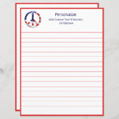 Personalisiertes Symbol für das Zeichen der amerik (Vorne/Hinten)