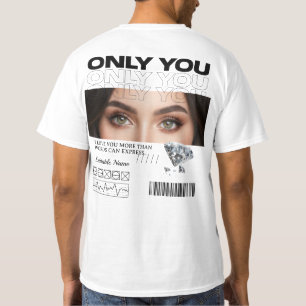 Personalisiertes T-Shirt Benutzerdefiniertes Aug