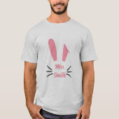 Personalisiertes T-Shirt "Bunny Oars" (Vorderseite)