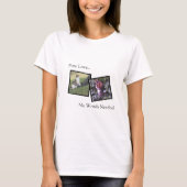Personalisiertes T-Shirt für Haustierliebhaber (Vorderseite)