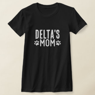 Personalisiertes T-Shirt mit Haustiernamen für Hun