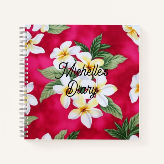 personalisiertes Tagebuch / Tagebuch Notizblock (Vorderseite)