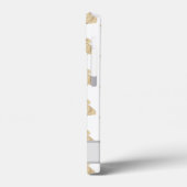 Personalisiertes Tan Cream Langhaarige Dackel Case-Mate iPhone Hülle (Rückseite / Links)