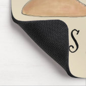 Personalisiertes Tan Lyrical Shoe Dance Teacher-Ge Mousepad (Ecke)