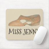 Personalisiertes Tan Lyrical Shoe Dance Teacher-Ge Mousepad (Mit Mouse)