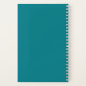 Personalisiertes Tänzerjournal Notizblock (Rückseite)