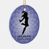 Personalisiertes Tanzschmuck Keramikornament (Rechts)