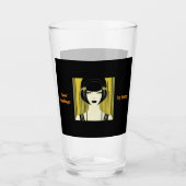 Personalisiertes Tarot Tumbler Art Deco Flapper Gi (Vorderseite)
