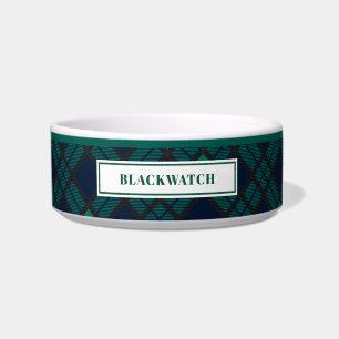 Personalisiertes Tartan-Clan-Blackwatch-Karomuster Napf