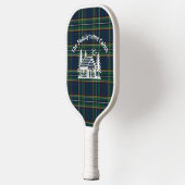 Personalisiertes Tartan-Familienlager Pickleball-P Pickleball Schläger (Links)