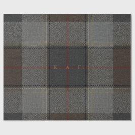 Personalisiertes Tartan-Geschenkpapier – Benutzerd Geschenkpapier