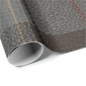 Personalisiertes Tartan-Geschenkpapier – Benutzerd Geschenkpapier (Rolleneckpunkt)