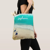 personalisiertes Taschendesign am Strand Tasche (Von Nahem)