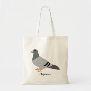 Personalisiertes Taubendesign Tragetasche